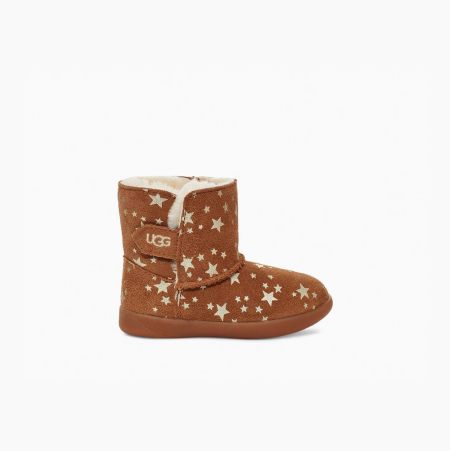 UGG Keelan Stars - Boots Småbarn - Brune (NO-E663)